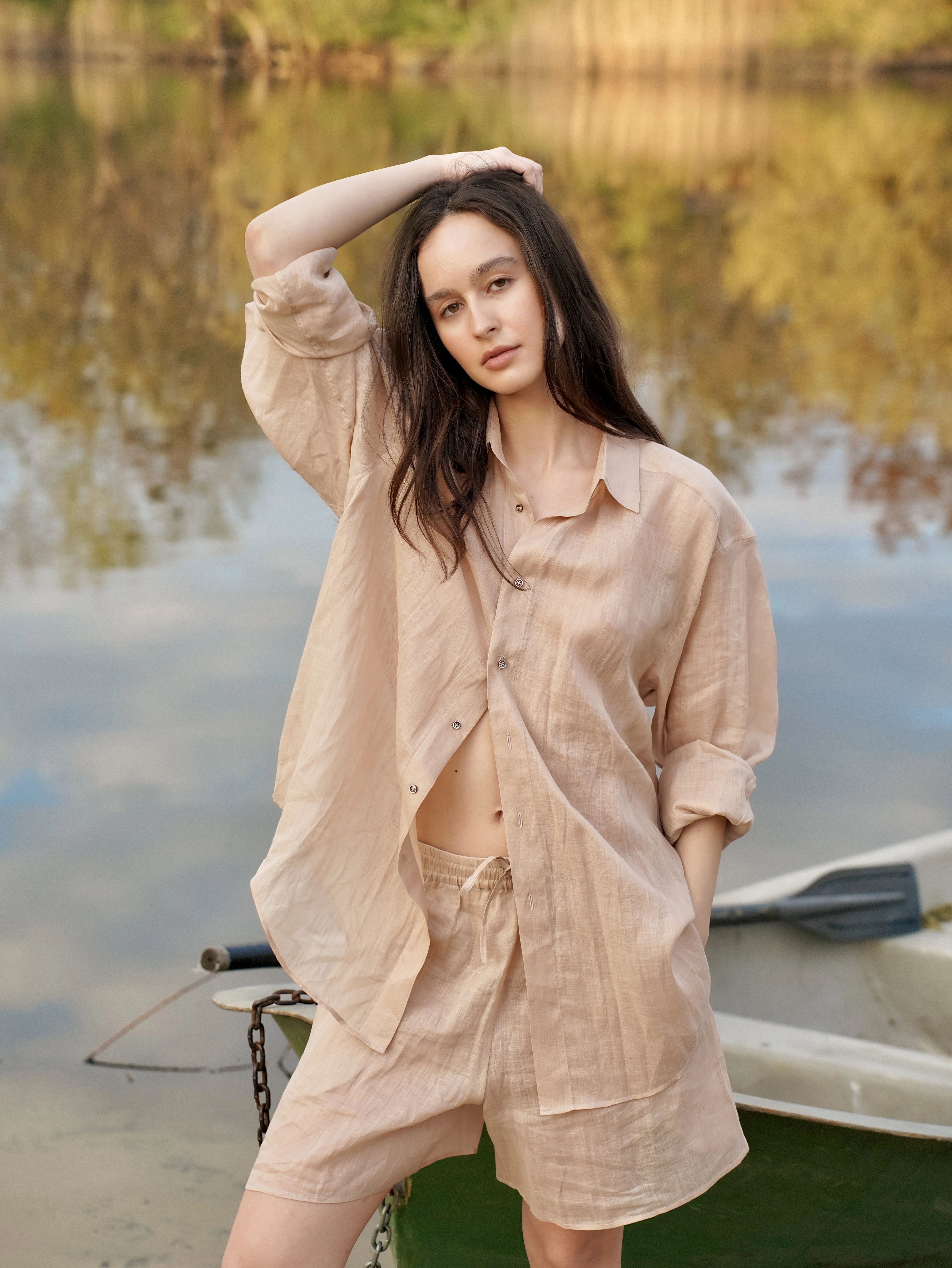 Сорочка oversize із кропиви Rami