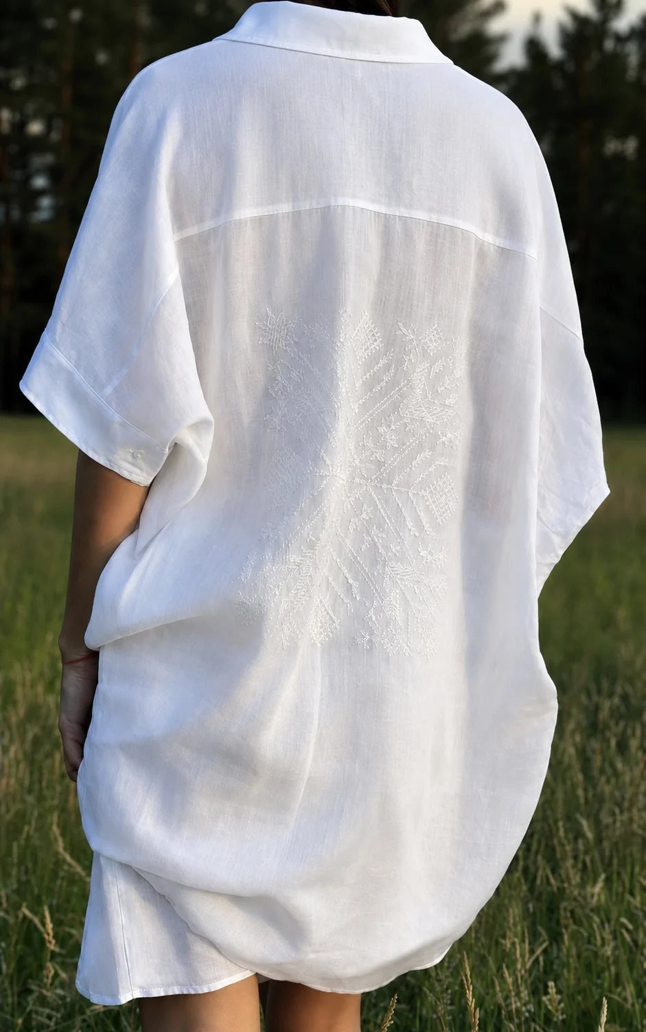 Сорочка oversize із кропиви Rami